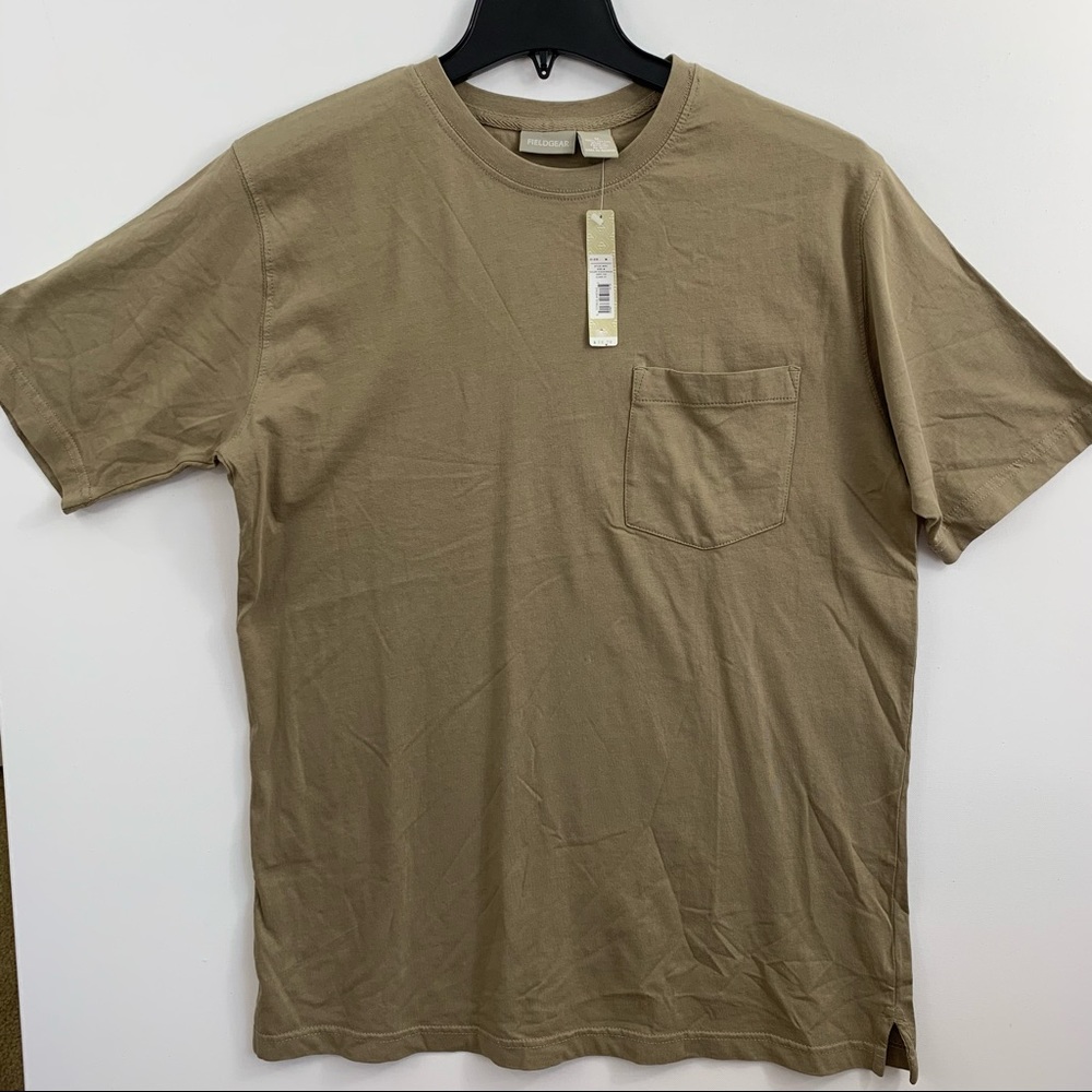 Fieldgear  M khaki pocket tee shirt sleeve